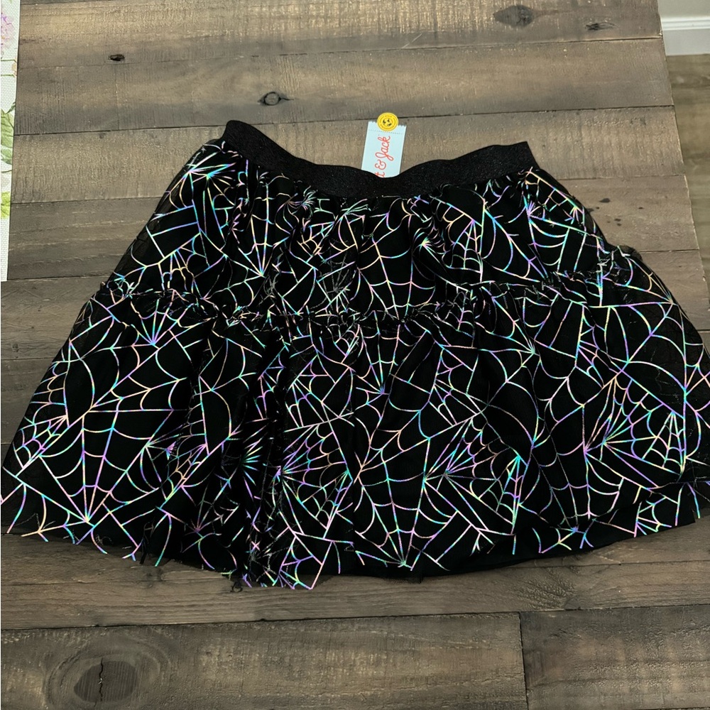 Cat and Jack Girls 12/14 Halloween Skirt/TuTu